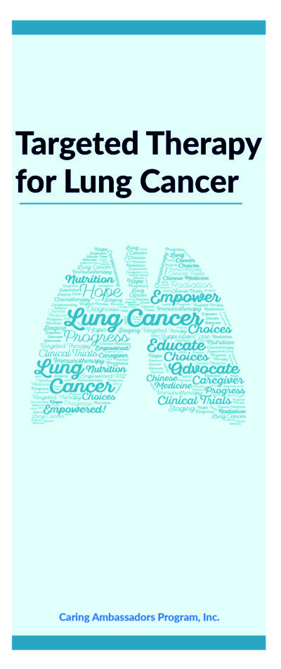 Targeted Therapy for Lung Cancer Brochure
