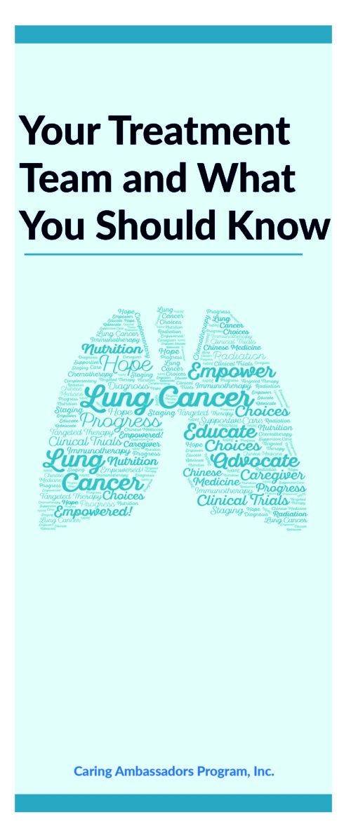 Your Treatment Team Brochure